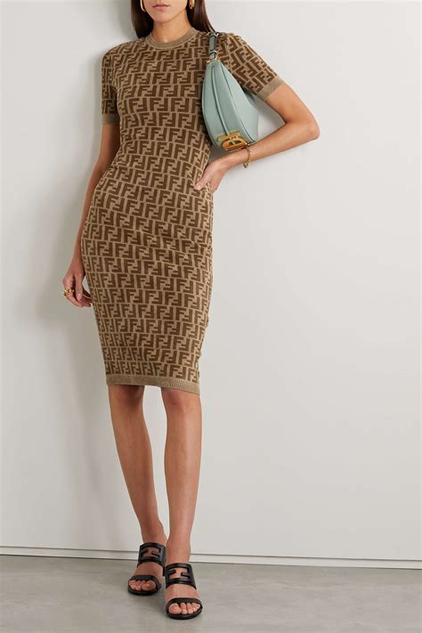 fendi net a porter|Fendi sleeve oversized dress.